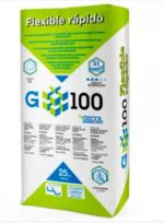Adhesivo-gel de tecnología híbrida, G 100 Flexible rápido de Gecol. Gris. Saco 25 kg